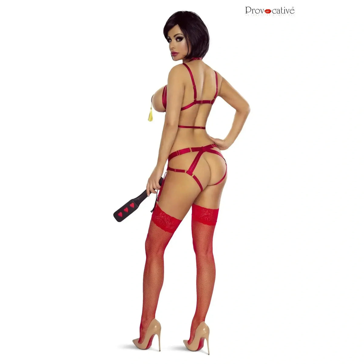 Lingerie Sexy Aperta in Stile Fetish