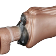 Liquid silicone Masturbator for men