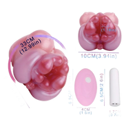 Liquid silicone Vibrating Masturbator