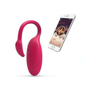 Lise - Ovulo vibrante Wireless interamente realizzato in Silicone Medicale, controllato da APP, Ricaricabile, Rosa