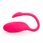 Lise - Ovulo vibrante Wireless interamente realizzato in Silicone Medicale, controllato da APP, Ricaricabile, Rosa