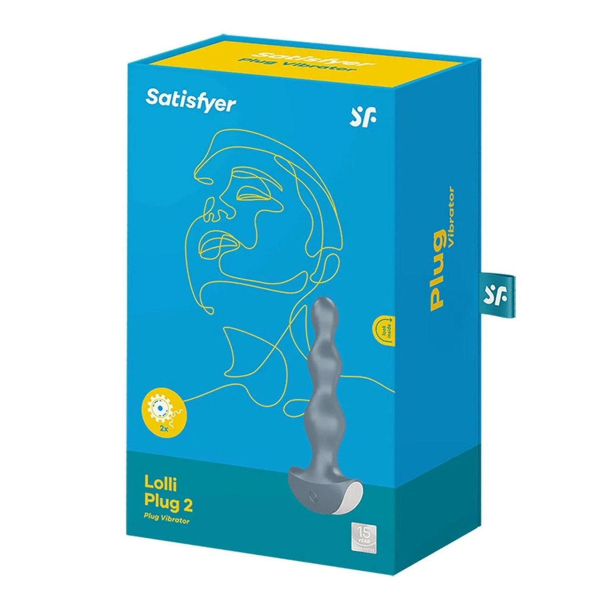 Lolli Plug 2 Vibrator - Grey