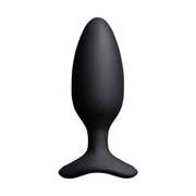 Plug anale Lovense Hush 2 nero in silicone medico, controllo app smartphone
