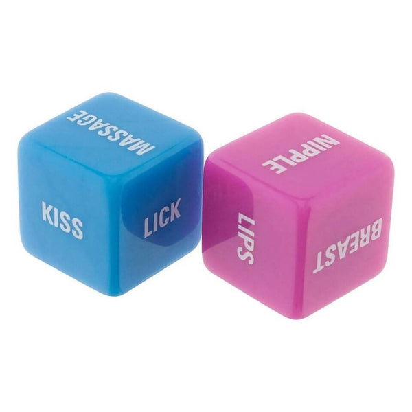 Lovers Dice - Set da 2 dadi colorati