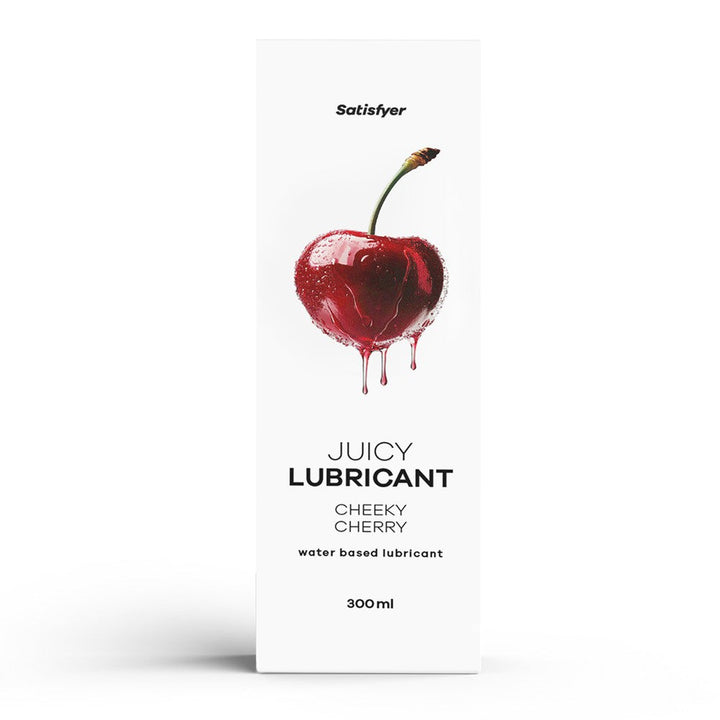 Lubrificante Satisfyer Cheeky Cherry 300ml base acqua con aroma ciliegia