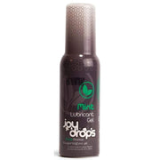 Lubrificante a base acquosa gusto menta 100 ml bottiglia trasparente con etichetta verde