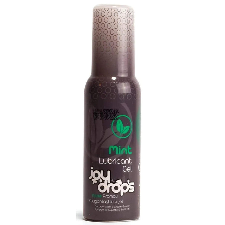 Lubrificante a base acquosa gusto menta 100 ml bottiglia trasparente con etichetta verde
