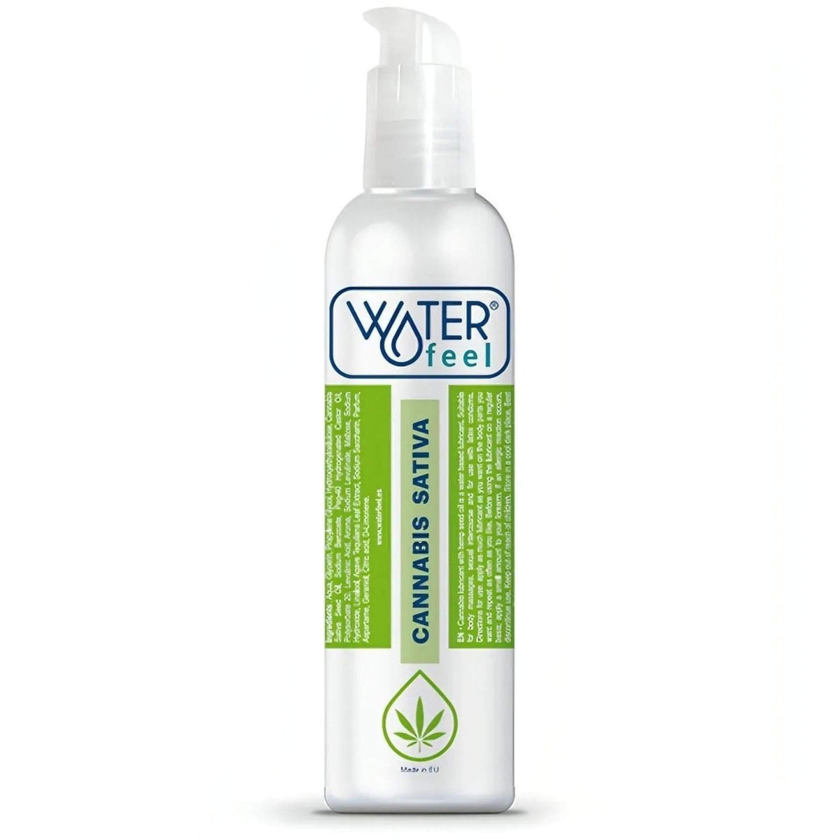 Lubrificante a base acquosa aroma cannabis con olio di semi di canapa 150 ml