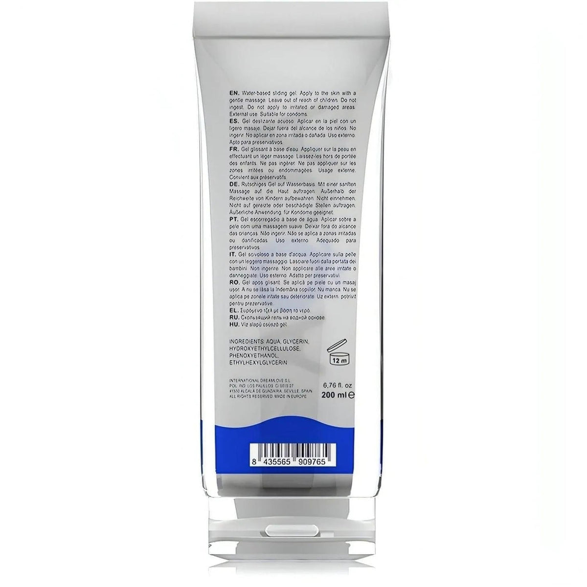 Lubrificante acquoso naturale