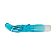 Vibratore G-spot turchese Doc Johnson vista laterale ergonomica