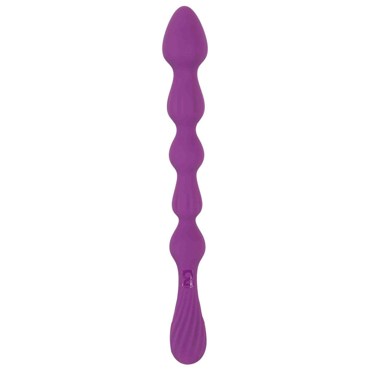 Magic Anal Wand No. 1 viola silicone morbido flessibile vista frontale
