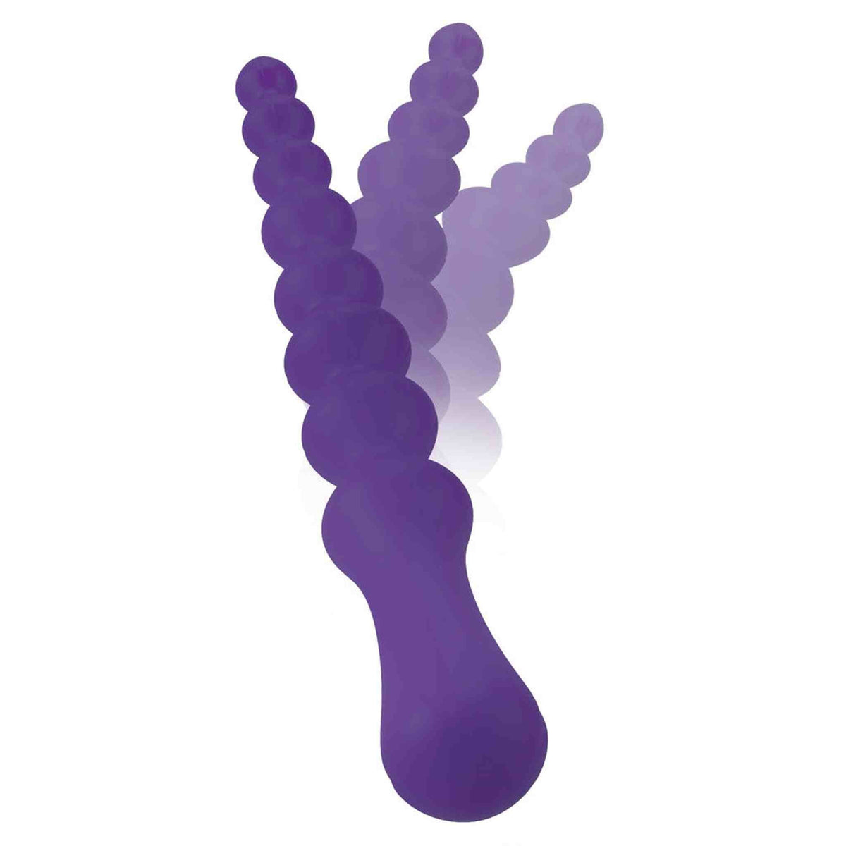 Dettaglio punta biforcata a tre sfere Magic Anal Wand No. 3