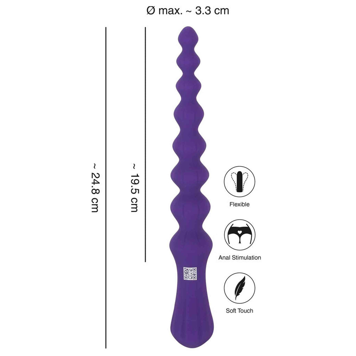 Specifiche tecniche Magic Anal Wand No. 3 flessibile e morbido