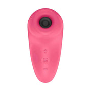 Vibratore Satisfyer Magnetic Deep Pulse rosa con anello nero e pulsanti