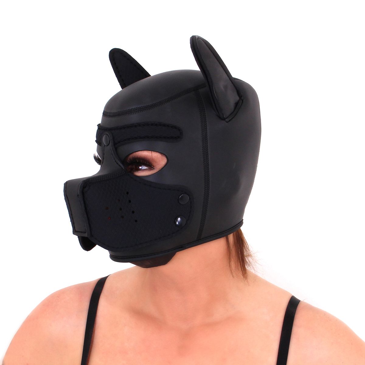 Maschera Puppy Play in Neoprene