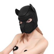Maschera Puppy Play in Neoprene