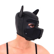 Maschera Puppy Play in Neoprene