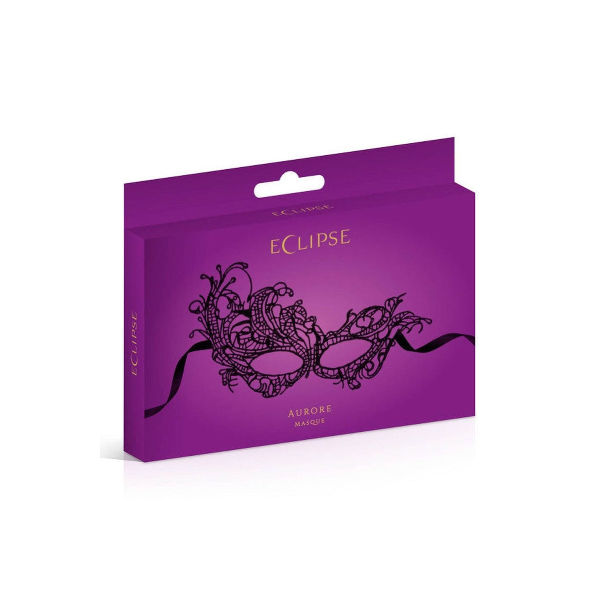 Confezione viola maschera Eclipse Aurore nero in pizzo