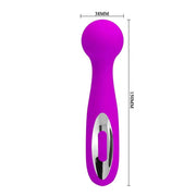 Massaggiatore clitorideo Wade dimensioni 150mm testa 38mm silicone opaco