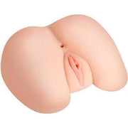 Masturbatore doppio ingresso pelle chiaro realistico ano e vagina