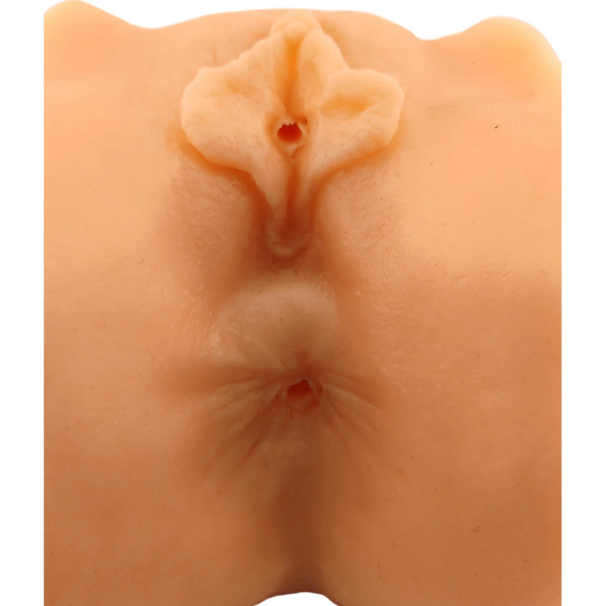 Dettaglio clitoride e labbra masturbatore realistico Jennifer Lust Lips finitura morbida silicone