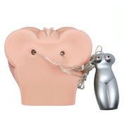 Masturbatore vibrante Super Realistico Ano e Vagina - Multispeed, Rosa Carne