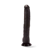 Dildo nero X-Men Porter's Cock da 13 pollici con base a ventosa e finitura opaca