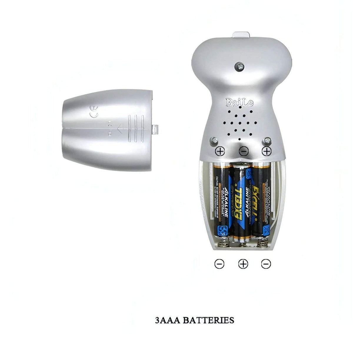 Accessorio paddle metallico Baile aperto con batterie AAA incluse