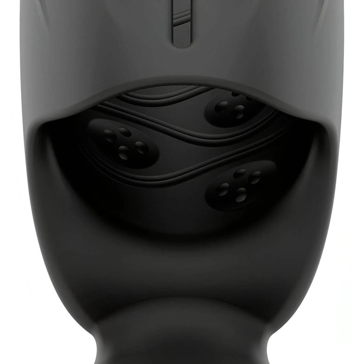 Men's Wand Massager - Potente masturbatore ergonomico con due potentissimi motori, 10 modalità di vibrazione