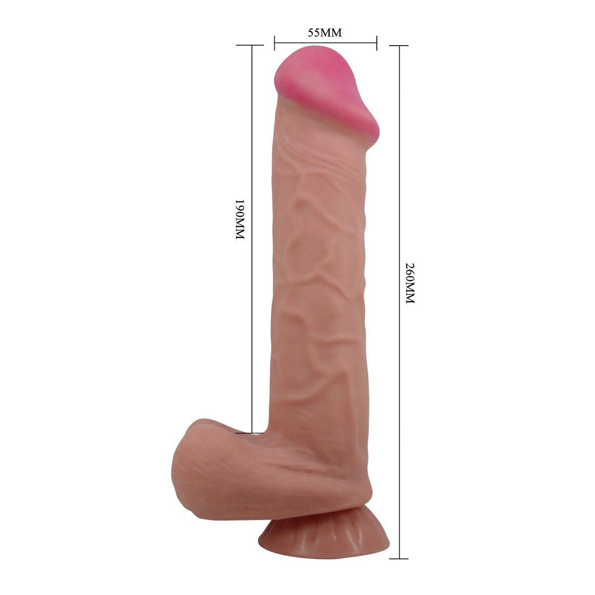 Mendel Fallo Realistico Con Pelle Scorrevole 26 cm