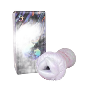 Masturbatore militare rosa in silicone liquido con design muscolare e scatola GEEBA