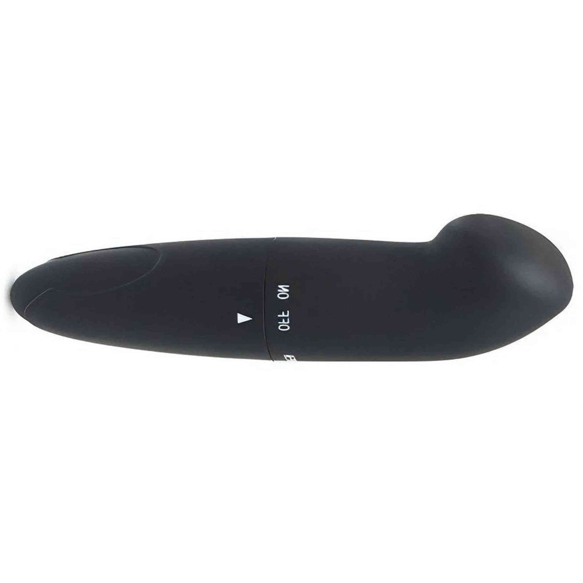 Mini stimolatore punto G nero compatto impugnatura ergonomica