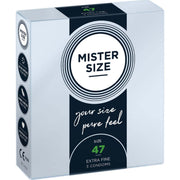 Mister Size Profilattici Extra Fini da 47 mm