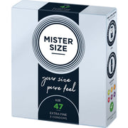 Mister Size Profilattici Extra Fini da 47 mm
