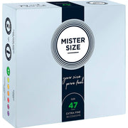 Mister Size Profilattici Extra Fini da 47 mm