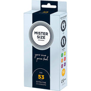 Mister Size Profilattici Extra Fini da 53 mm