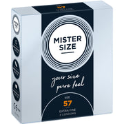 Mister Size Profilattici Extra Fini da 57 mm