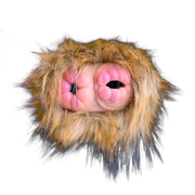 Monkey Shape Fantasy Animal Masturbator, Silicone Vaginal Doll With Furry