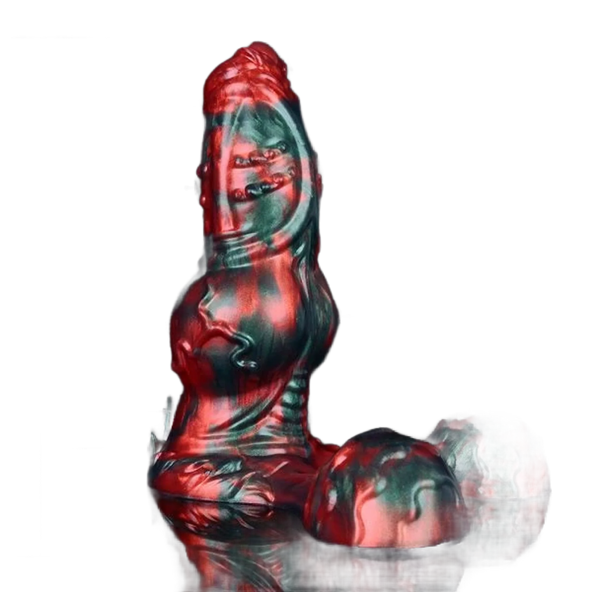 Monster Dildo Red Devils Liam Penis Silicone Fantasy Dildo