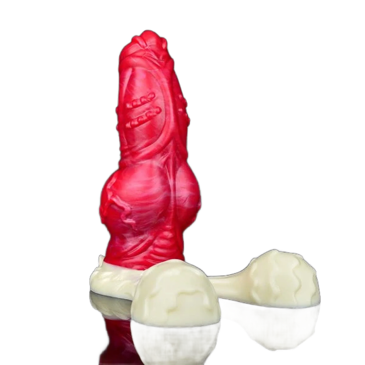 Monster Dildo Red Devils Liam Penis Silicone Fantasy Dildo