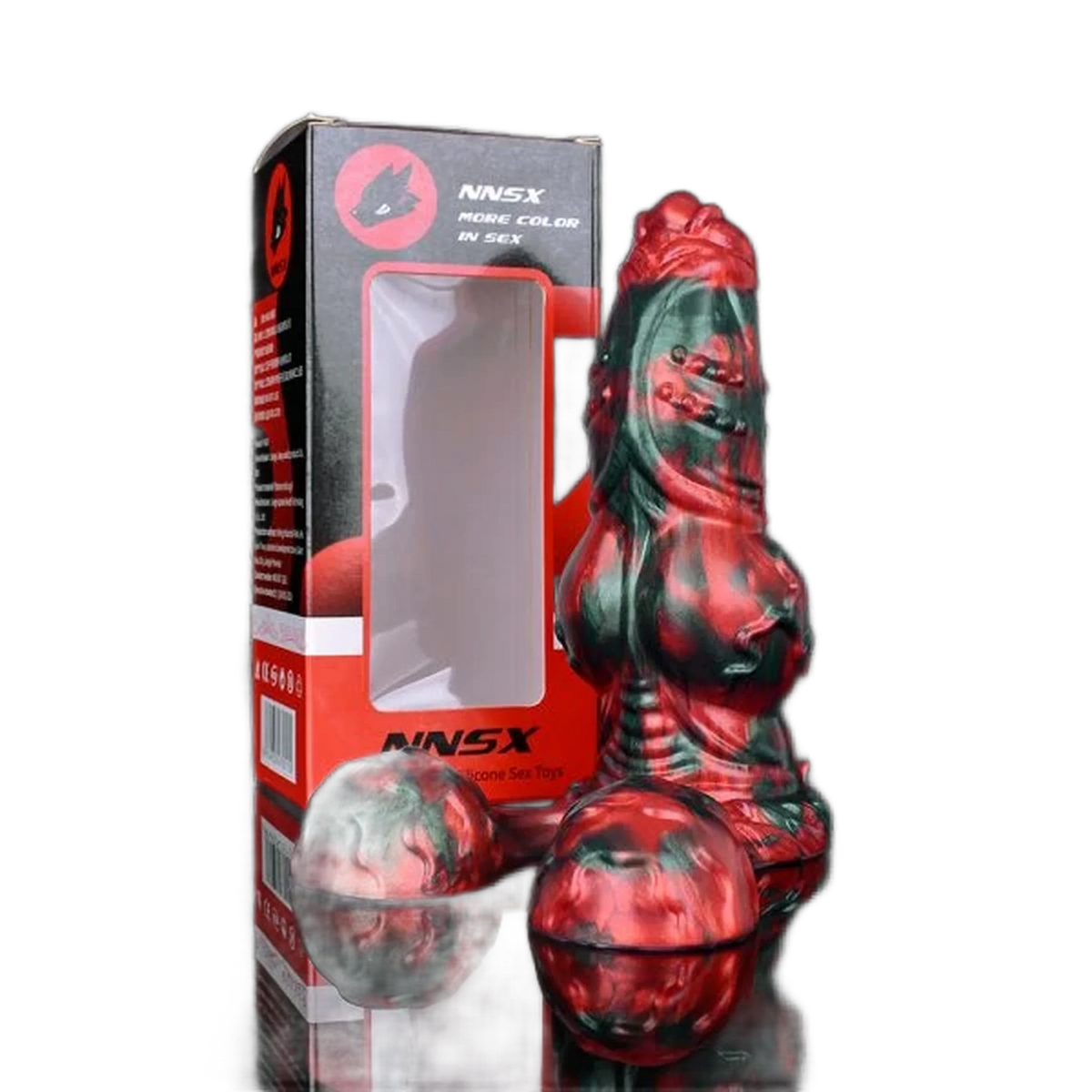 Monster Dildo Red Devils Liam Penis Silicone Fantasy Dildo