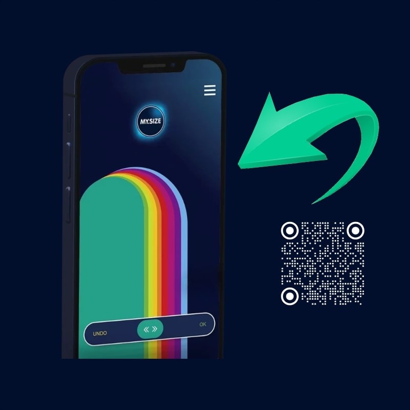 App My Size Pro per calibrazione digitale misura preservativo tramite codice QR
