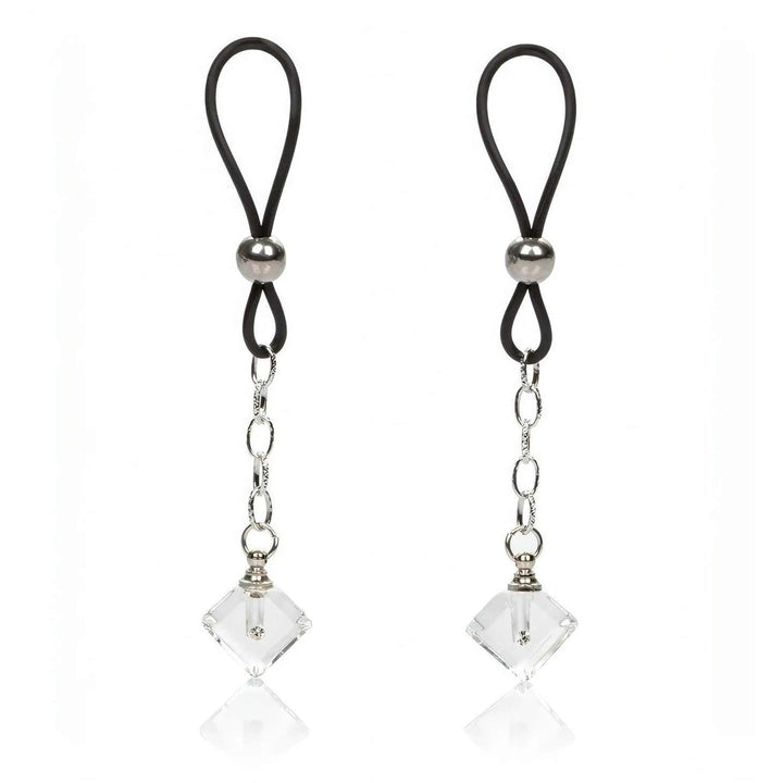 Nipple Jewelry with Crystal Gem