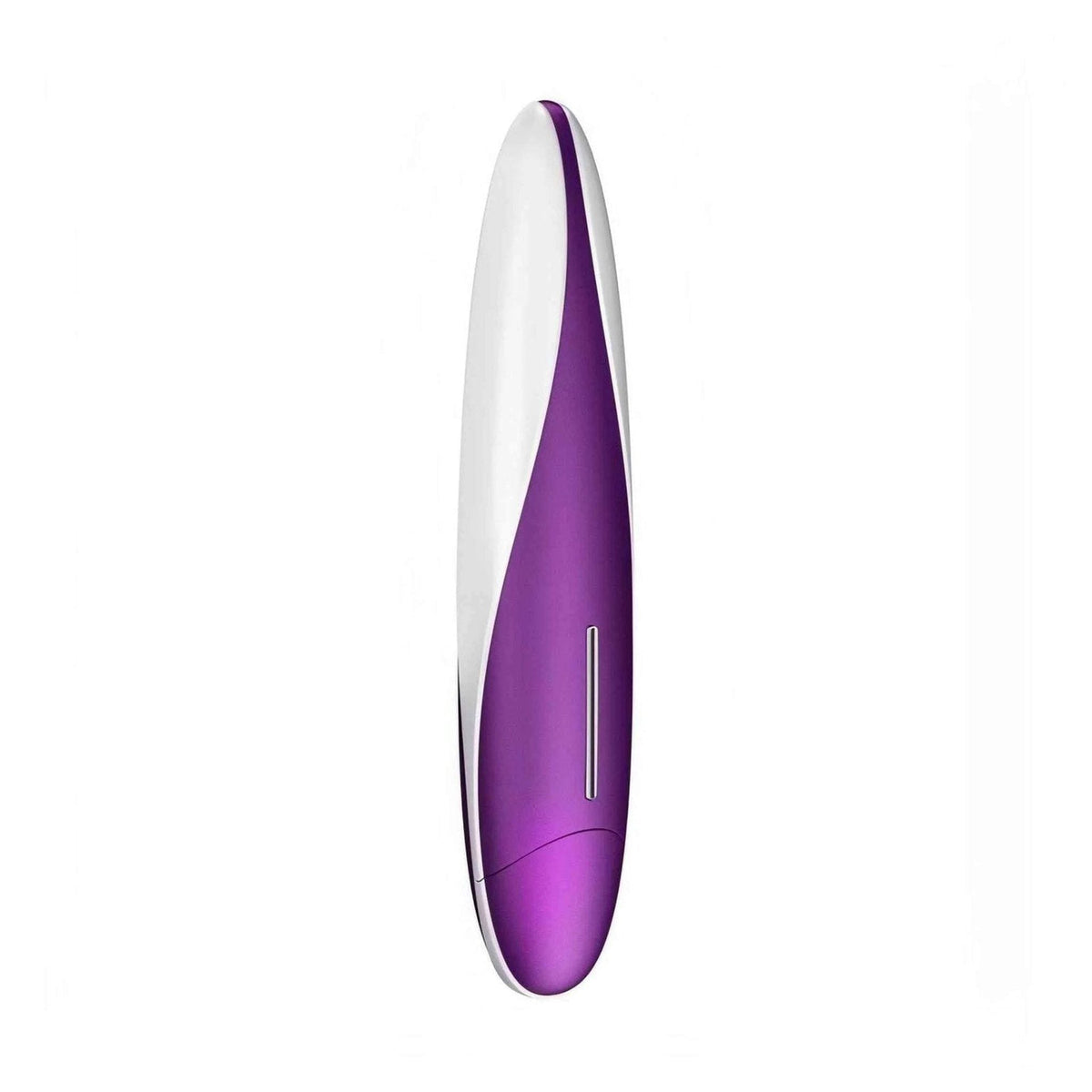 Vibratore OVO F11 viola brillante bordi bianchi con forma aerodinamica