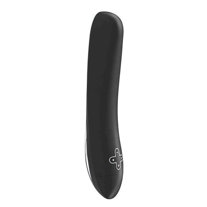 Vibratore OVO F7 nero in silicone morbido con tastierino a croce per stimolazione punto G