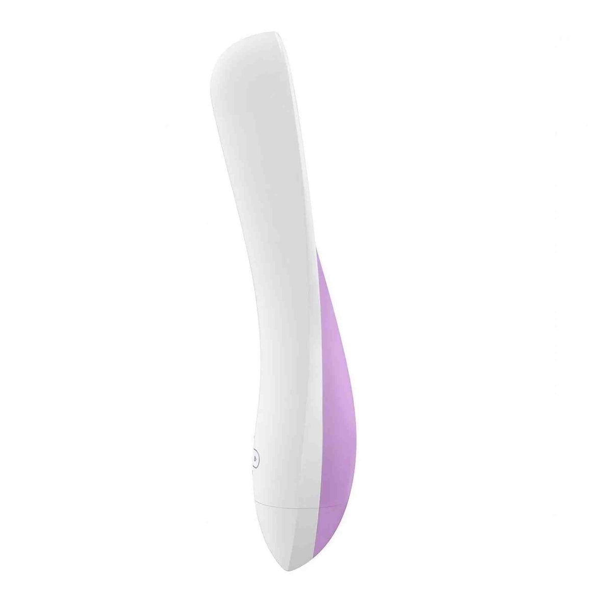 Vibratore OVO F7 design ergonomico bianco sezione rosa