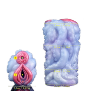 Misure e dettagli vista frontale laterale masturbatore Octopus Orana tentacoli ventose SeaJade