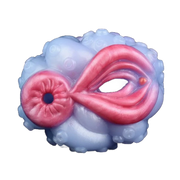 Otturatore masturbatore Octopus Orana in silicone liquido SeaJade con apertura anatomica rosa