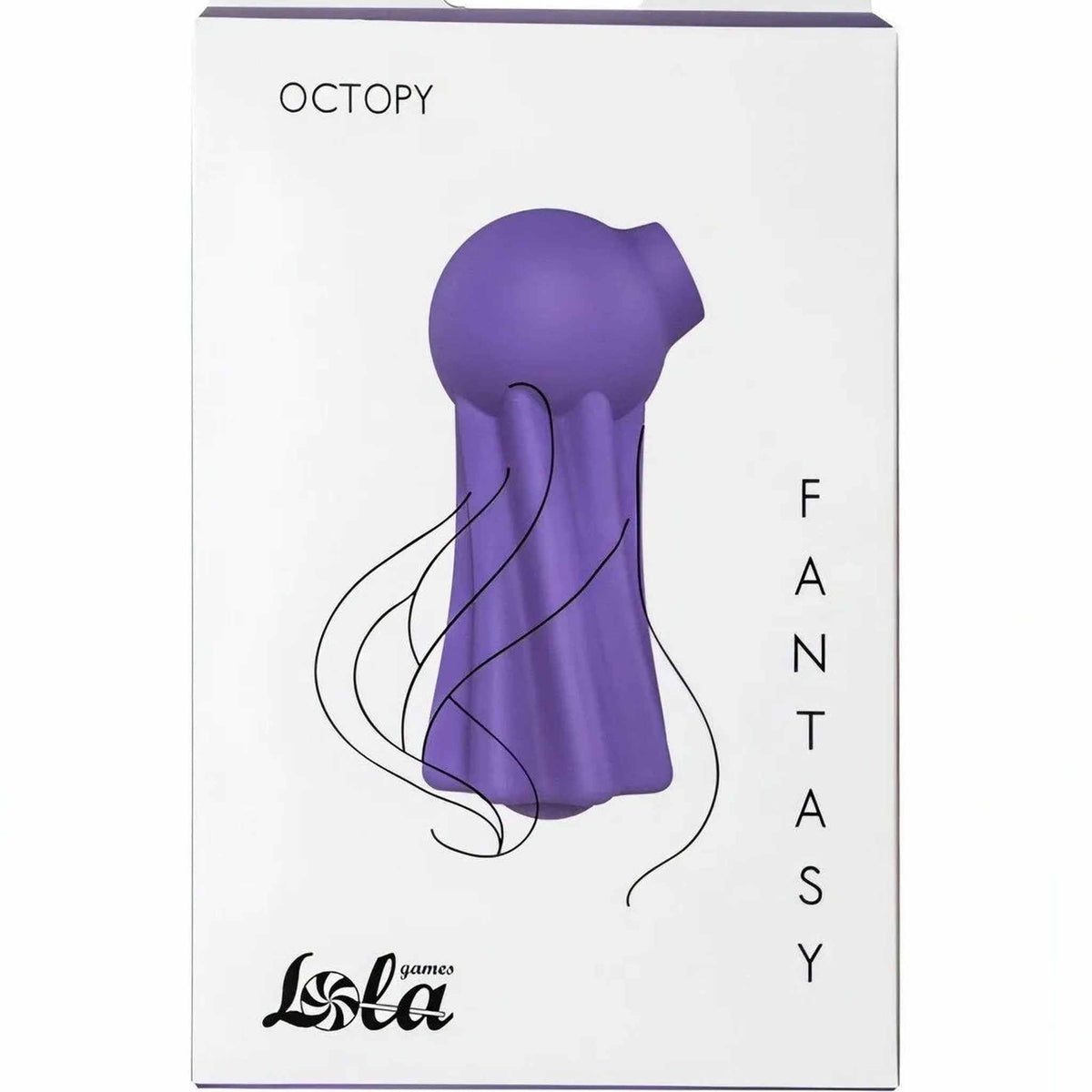 Octopy Succhiaclitoride in Silicone Medicale - Lilla