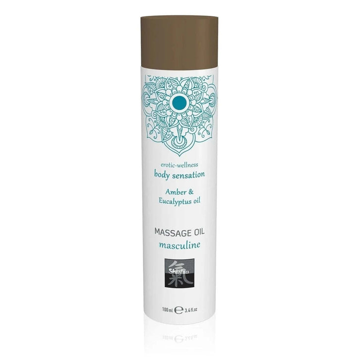 Olio da Massaggio Uomo Ambra ed Eucalipto 100 ml